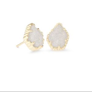Kendra Scott Tessa Gold Stud Iridescent Drusy